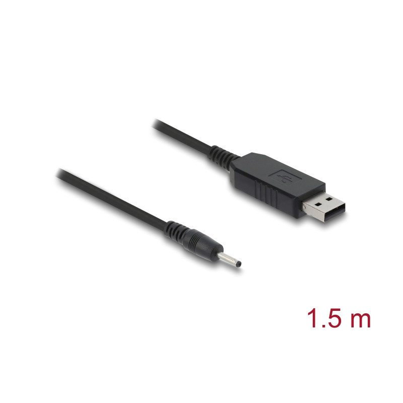 Delock USB Ladekabel 2,3 V für Elektrorasierer kompatibel mit Braun MGK3335, MGK3010, MGK3020 Serie - Rasierer Ladegerät Ersatzk