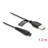 Delock USB Ladekabel / USB Ladeadapter 5 V für Elektrorasierer kompatibel mit Remington HC4250, MB4200, MB6850, XR1330 Serie - R
