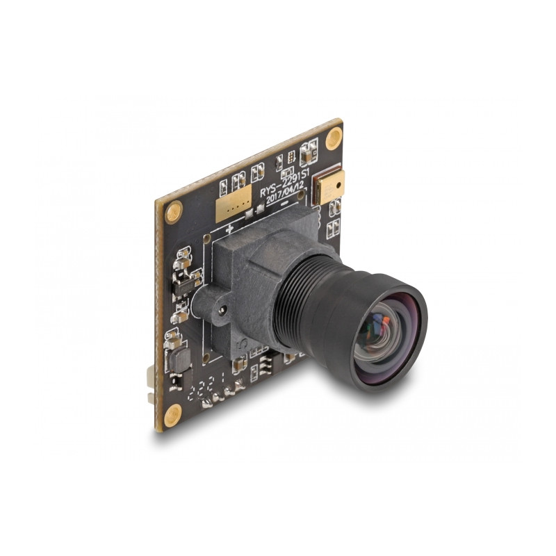 Delock USB 2.0 Kameramodul mit WDR 2,1 Megapixel IMX291LQR-C Sony® Starvis™ 81° V7 Fixfokus