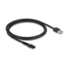 Delock USB Ladekabel 5 V für Elektrorasierer kompatibel mit MANSCAPED 2.0 / 3.0 Serie - Rasierer Ladegerät Ersatzkabel 1,2 m