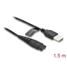 Delock USB Ladekabel 5 V für Elektrorasierer kompatibel mit Hatteker RFC-588, RFC-598, RFC-690, RFC-692, RFC-696, RSCX-7568, RSC