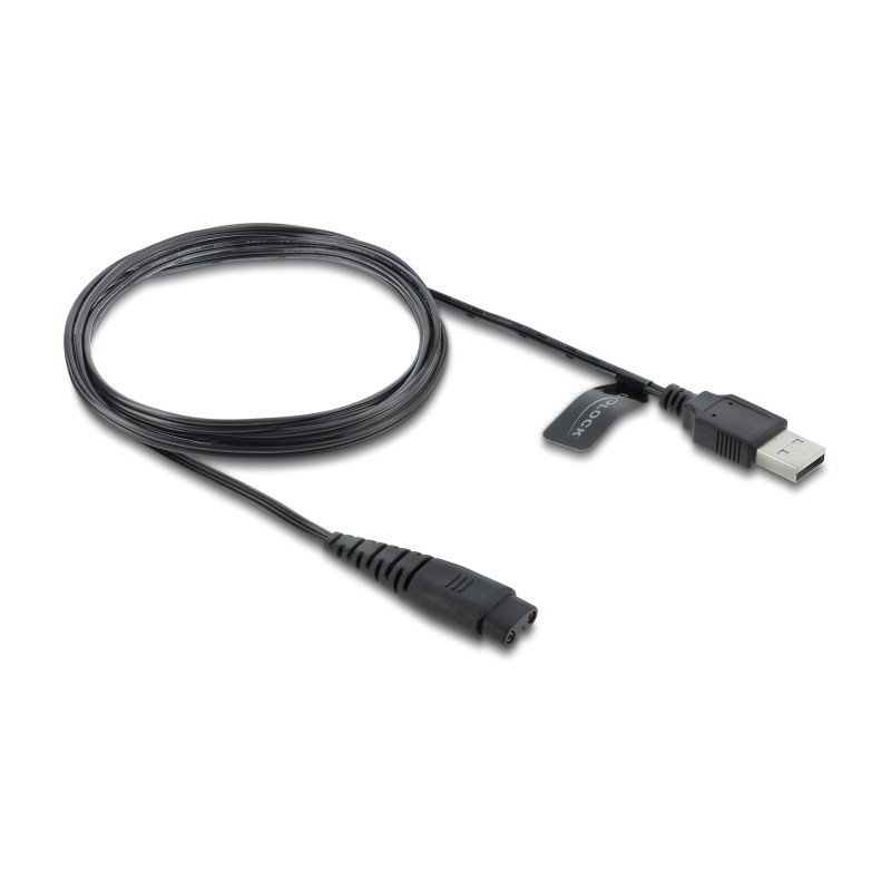 Delock USB Ladekabel 5 V für Elektrorasierer kompatibel mit Hatteker RFC-588, RFC-598, RFC-690, RFC-692, RFC-696, RSCX-7568, RSC