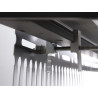 Delock Klammer für Tierabwehr Barriere / Taubenabwehr für Photovoltaik Solarmodule Aluminium