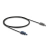 Delock LWL POF Kunststoff Kabel HFBR 4503-4513Z Simplex Stecker zu Simplex Stecker 1 m
