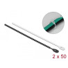 Delock Blitzbinder wiederverwendbar L 180 x B 3,6 mm 100 Stück
