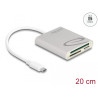 Delock Card Reader USB Type-C™ für Compact Flash, SD oder Micro SD Speicherkarten
