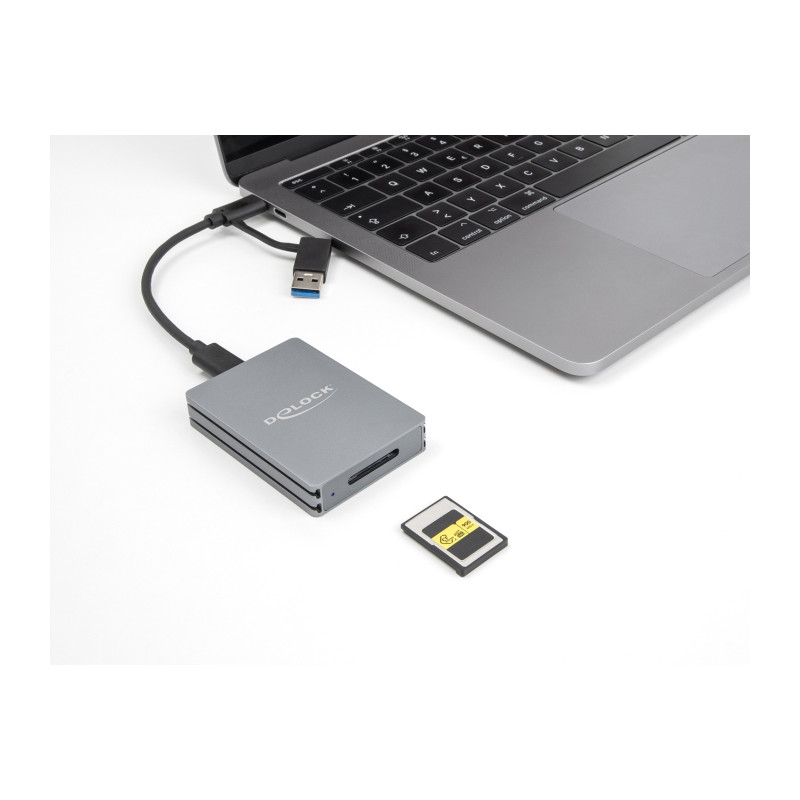 Delock USB Type-C™ Card Reader für CFexpress Typ A Speicherkarten