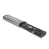 Delock USB 5 Gbps Kartenleser mit SD und Micro SD Slot und Aufbewahrungsfächern für Speicherkarten