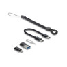 Delock USB 5 Gbps Kartenleser mit SD und Micro SD Slot und Aufbewahrungsfächern für Speicherkarten