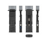 Delock USB 5 Gbps Kartenleser mit SD und Micro SD Slot und Aufbewahrungsfächern für Speicherkarten