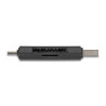 Delock Card Reader USB 5 Gbps USB Type-C™ / Typ-A für SD und Micro SD Speicherkarten schwarz