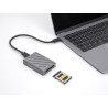 Delock 40 Gbps USB Type-C™ Card Reader für CFexpress Typ B Speicherkarten