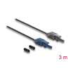 Delock LWL POF Kunststoff Kabel HFBR 4503-4513Z Simplex Stecker zu Simplex Stecker 3 m