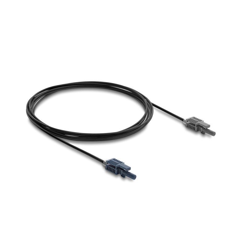 Delock LWL POF Kunststoff Kabel HFBR 4503-4513Z Simplex Stecker zu Simplex Stecker 3 m