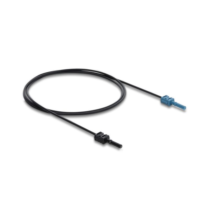 Delock LWL POF Kunststoff Kabel HFBR 4531-4533Z Simplex Stecker zu Simplex Stecker 1 m