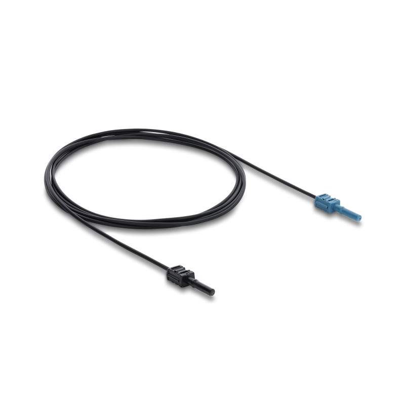 Delock LWL POF Kunststoff Kabel HFBR 4531-4533Z Simplex Stecker zu Simplex Stecker 2 m