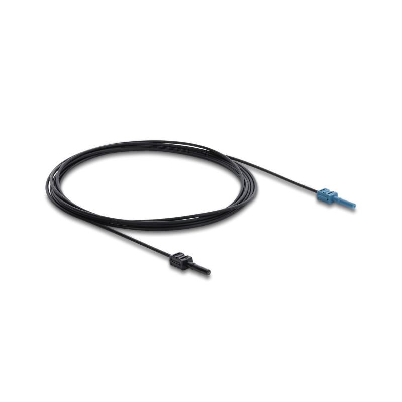 Delock LWL POF Kunststoff Kabel HFBR 4531-4533Z Simplex Stecker zu Simplex Stecker 3 m