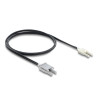 Delock LWL POF Kunststoff Kabel HFBR 4506-4516Z Duplex Stecker zu Duplex Stecker 1 m