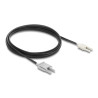 Delock LWL POF Kunststoff Kabel HFBR 4506-4516Z Duplex Stecker zu Duplex Stecker 2 m