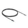 Delock LWL POF Kunststoff Kabel HFBR 4501-4511Z Simplex Stecker zu Simplex Stecker 2 m