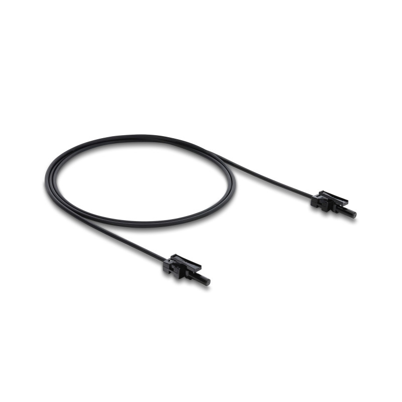 Delock LWL POF Kunststoff Kabel HFBR 4532-4532Z Simplex Stecker zu Simplex Stecker 1 m