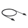 Delock LWL POF Kunststoff Kabel HFBR 4532-4532Z Simplex Stecker zu Simplex Stecker 1 m