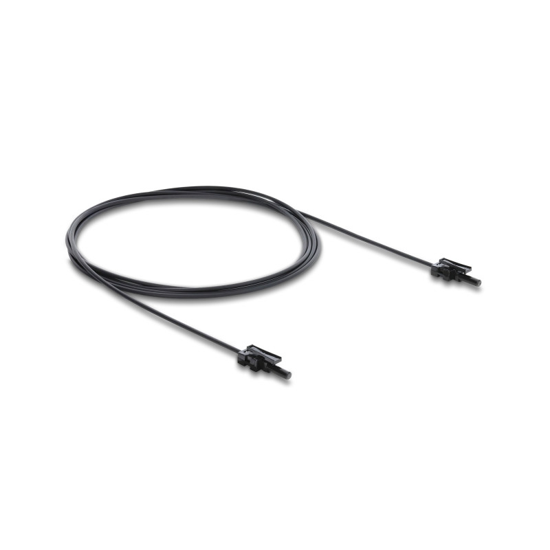 Delock LWL POF Kunststoff Kabel HFBR 4532-4532Z Simplex Stecker zu Simplex Stecker 2 m