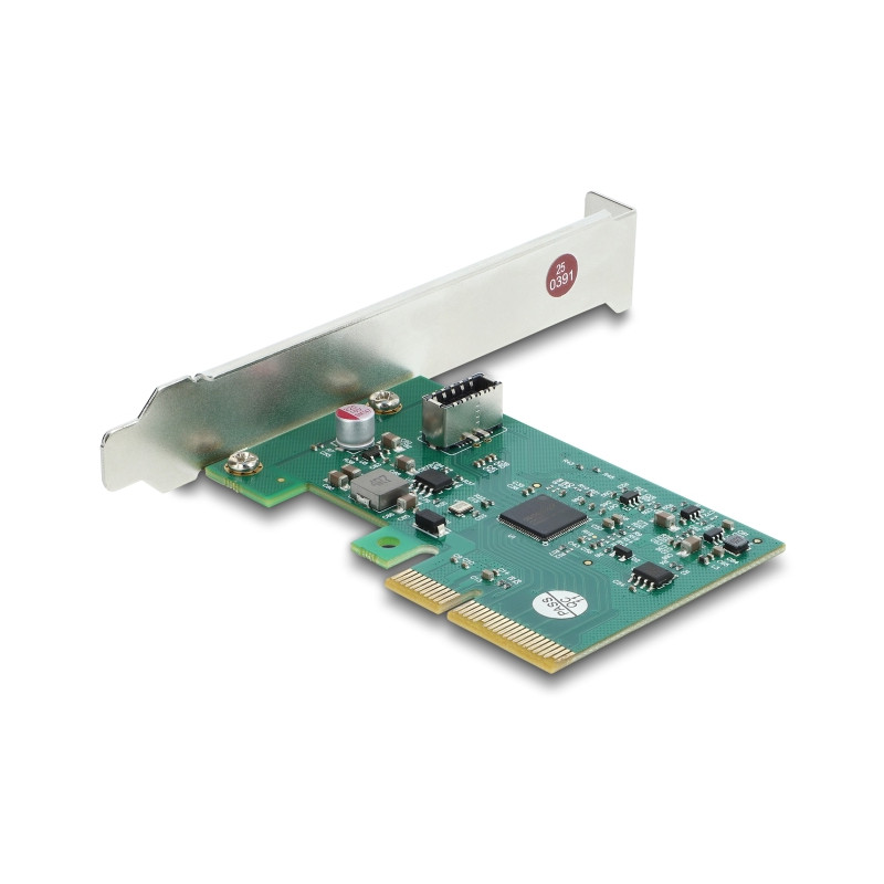 Delock PCI Express x4 Karte zu 1 x intern USB 20 Gbps Typ-E Key A - Low Profile Formfaktor