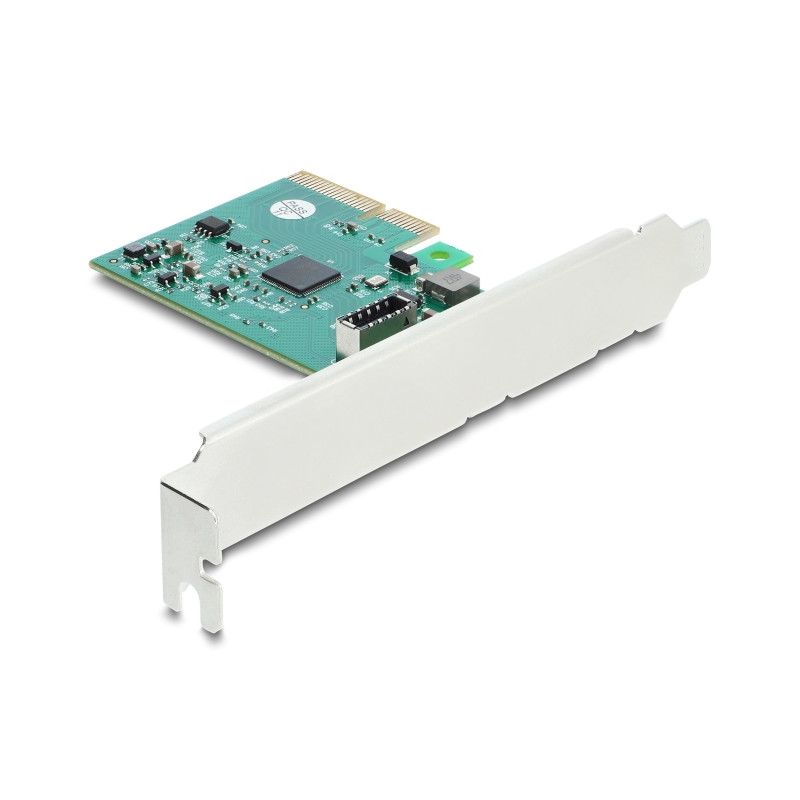 Delock PCI Express x4 Karte zu 1 x intern USB 20 Gbps Typ-E Key A - Low Profile Formfaktor