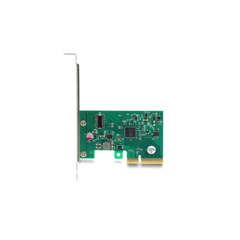 Delock PCI Express x4 Karte zu 1 x intern USB 20 Gbps Typ-E Key A - Low Profile Formfaktor