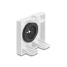 Delock Easy 45 Kabeldurchführung rund Ø 18 mm weiß / schwarz