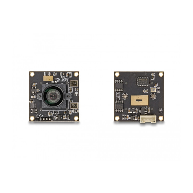 Delock USB 2.0 Kameramodul mit WDR 2,1 Megapixel IMX291LQR-C Sony® Starvis™ 81° V7 Fixfokus
