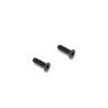 Delock Panel Mount Cinch Buchse zu Cinch Buchse weiß / schwarz