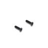Delock Panel Mount DC 5,5 x 2,1 mm Buchse zu DC 5,5 x 2,1 mm Stecker schwarz