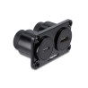 Delock Dual Einbaubuchse USB 10 Gbps USB Type-C™ Buchse PD 100 W + HDMI Buchse 4K schwarz