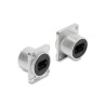 Delock D-Typ Modul MPO Buchse zu Buchse silber