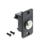 Delock Panel Mount Drucktaster schwarz