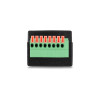 Delock RJ45 Buchse zu Terminalblock mit Drucktaster Adapter 90° gewinkelt