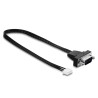 Delock Serielles Anschlusskabel RS-232 D-Sub 9 Pin Stecker zu JST XH 4 Pin Pfostenbuchse 25 cm