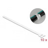 Delock Klett-Kabelbinder L 250 x B 12 mm weiß 10 Stück