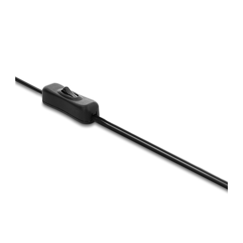 Delock Lüfterkabel USB Typ-A Stecker zu 2 x 4 Pin Lüfteranschluss-Stecker (2 Pins belegt) mit Schalter 1 m