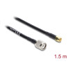 Delock Antennenkabel TNC Stecker zu SMA Stecker RG-58 1,5 m