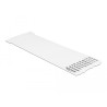 Delock Klett-Kabelbinder L 250 x B 12 mm weiß 10 Stück