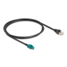 Delock Kabel HSD Z Buchse zu RJ45 Stecker 0,5 m