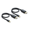Delock PCI Express x4 Karte zu 2 x extern USB Type-C™ 40 Gbps (DP Alt Mode) Buchse – Low Profile Formfaktor
