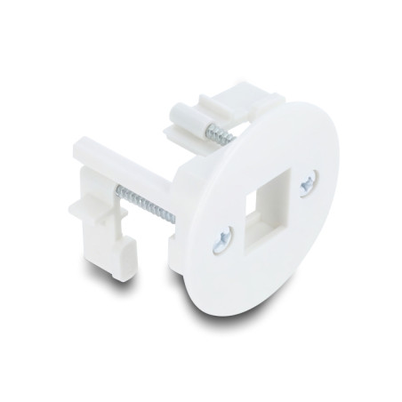 Delock Keystone Modulträger zur Wandmontage / Tischmontage weiß