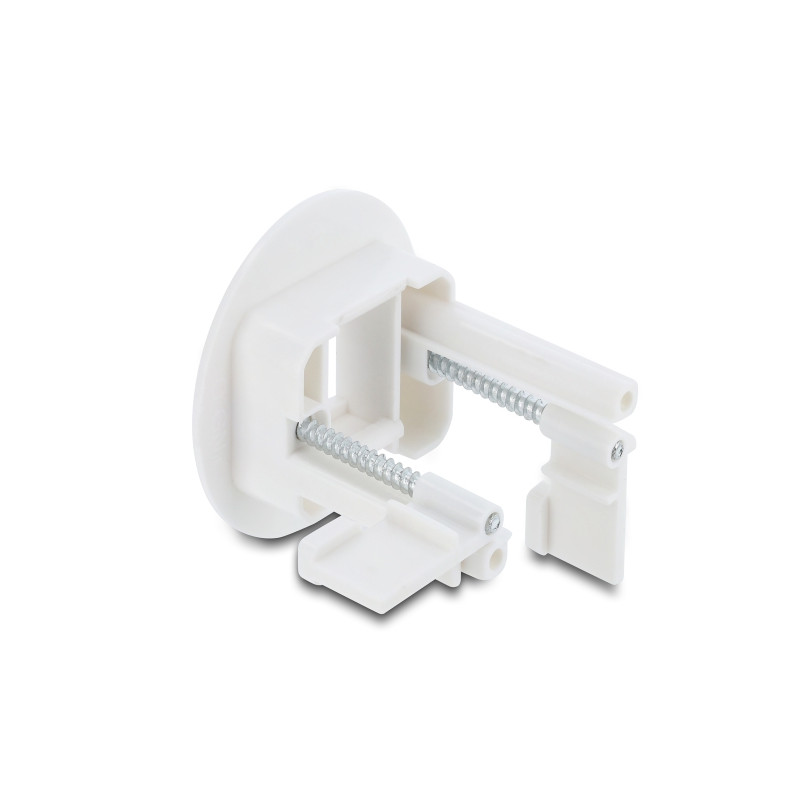 Delock Keystone Modulträger zur Wandmontage / Tischmontage weiß