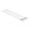 Delock Klett-Kabelbinder L 300 x B 12 mm weiß 10 Stück