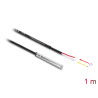 Delock Temperaturfühler-Kabel mit 2 x offene Kabelenden DS18B20 1 m