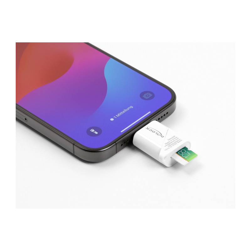 Delock Mini Card Reader USB Type-C™ für Micro SD Speicherkarten